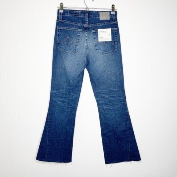 AG Quinne High Waist Crop Flare Jeans  - Picture 5 of 8